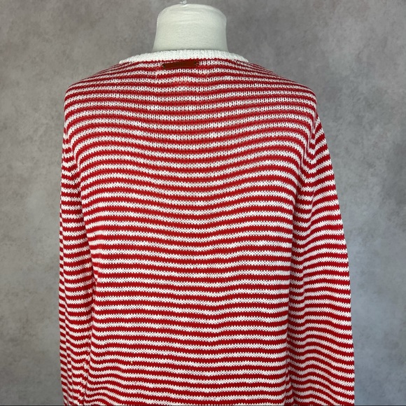 Trovata Birds Of Paradis Stripe Crewneck Sweater - Picture 7 of 11